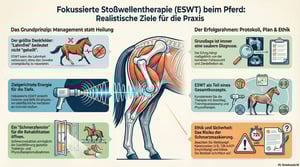 ESWT beim Pferd Arthrose, Spat, Hufrolle & Rücken – fokussiert in der Praxis (CH)